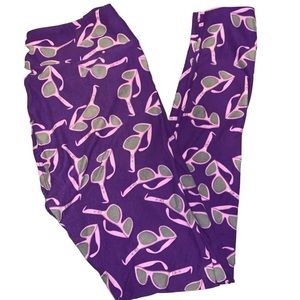 Sunglasses Print One Size LulaRoe Leggings